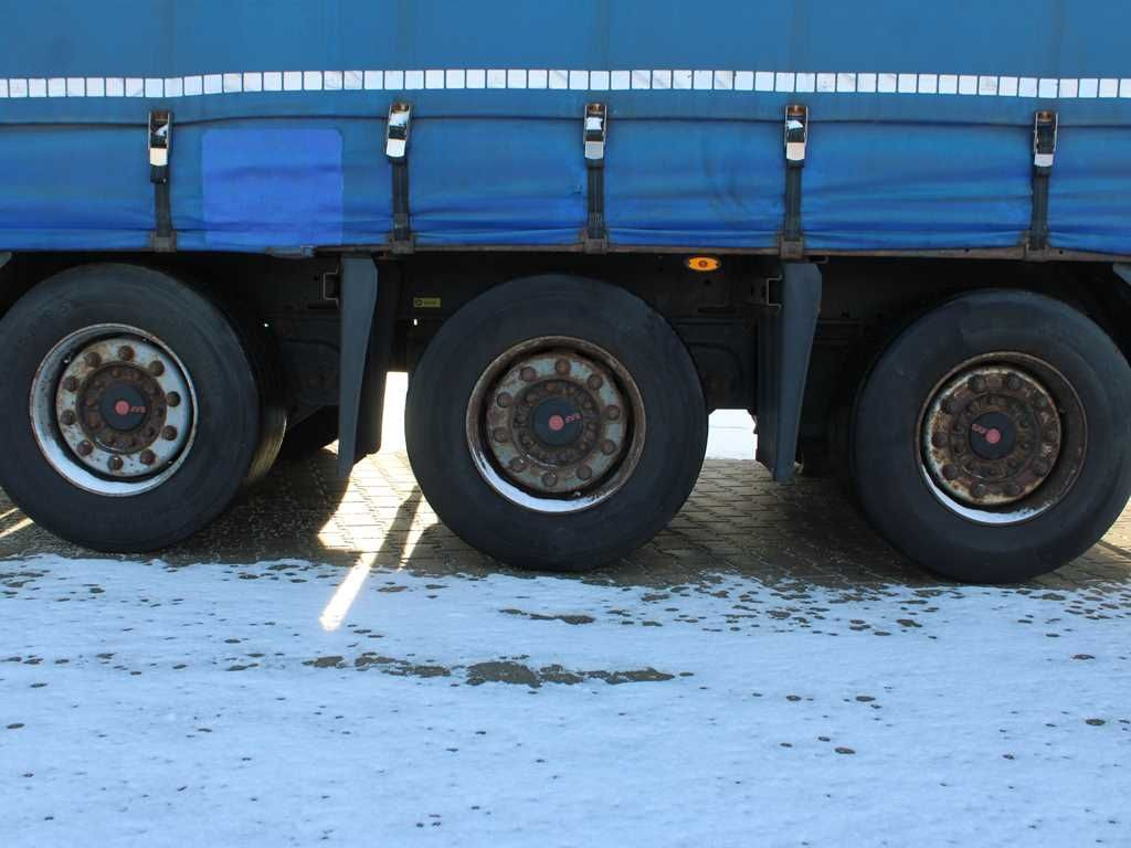 Plachtový návěs Kögel S24-1, LOWDECK, LIFTING AXLE, SAF, MULTILOCK