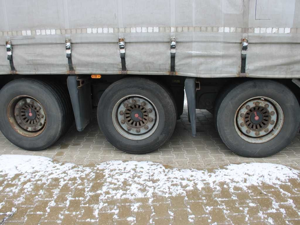 Plachtový návěs Kögel S24-1, LOWDECK, LIFTING AXLE, SAF, MULTILOCK