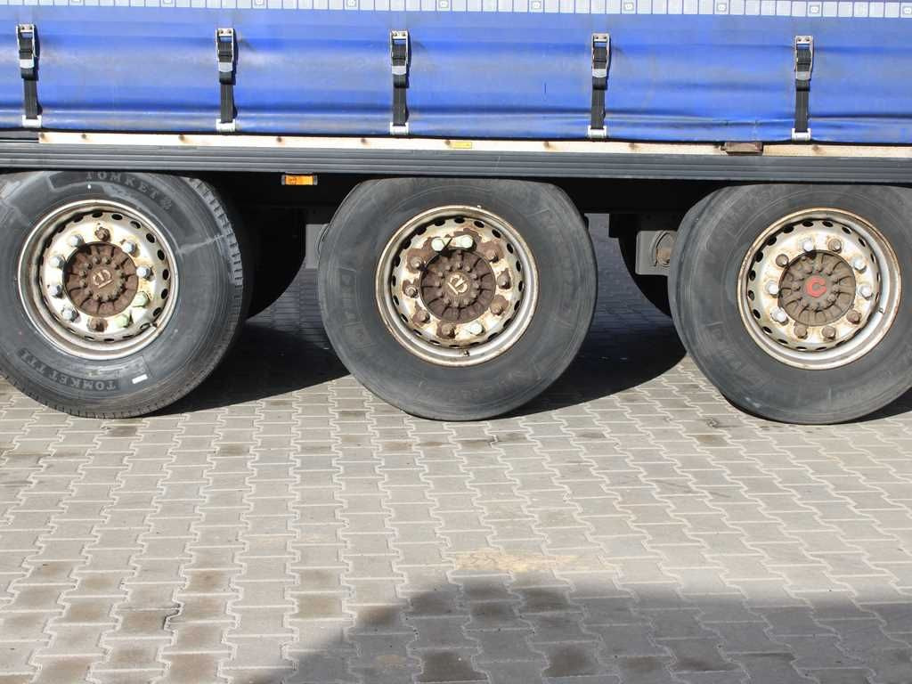 Plachtový návěs Krone SD 04, MULTILOCK, LIFTING AXLE