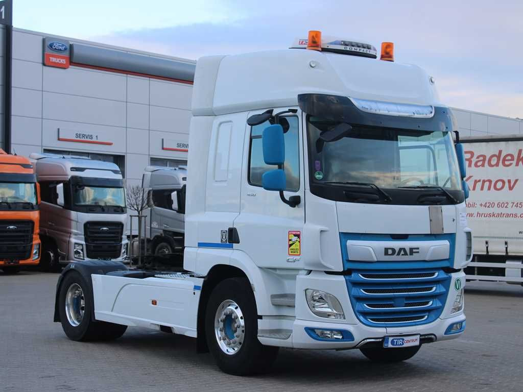 Tahač DAF CF 450 FT, EURO 6, SEC.AIR CONDITIONING, BEACONS