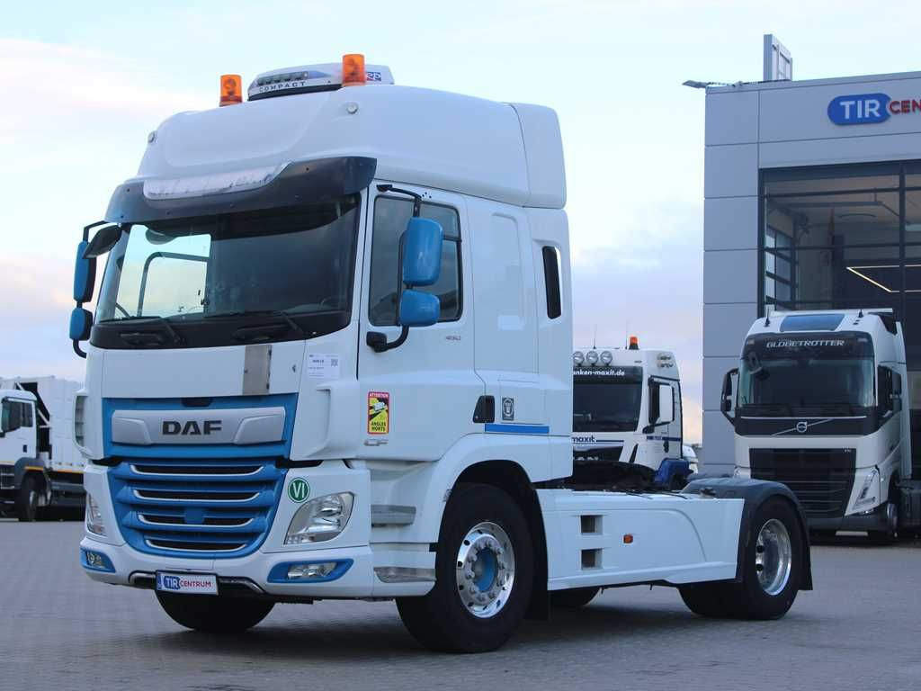 Tahač DAF CF 450 FT, EURO 6, SEC.AIR CONDITIONING, BEACONS