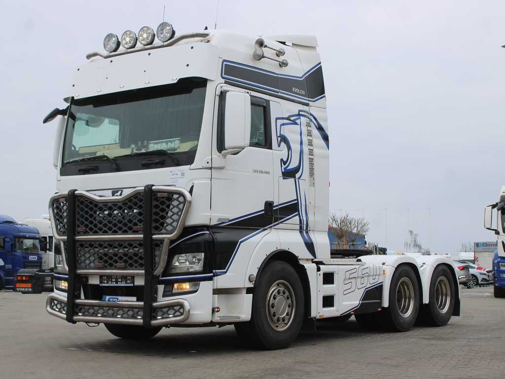 Tahač MAN TGX 26.560, 6x4, EURO 6, LEATHER SEATS