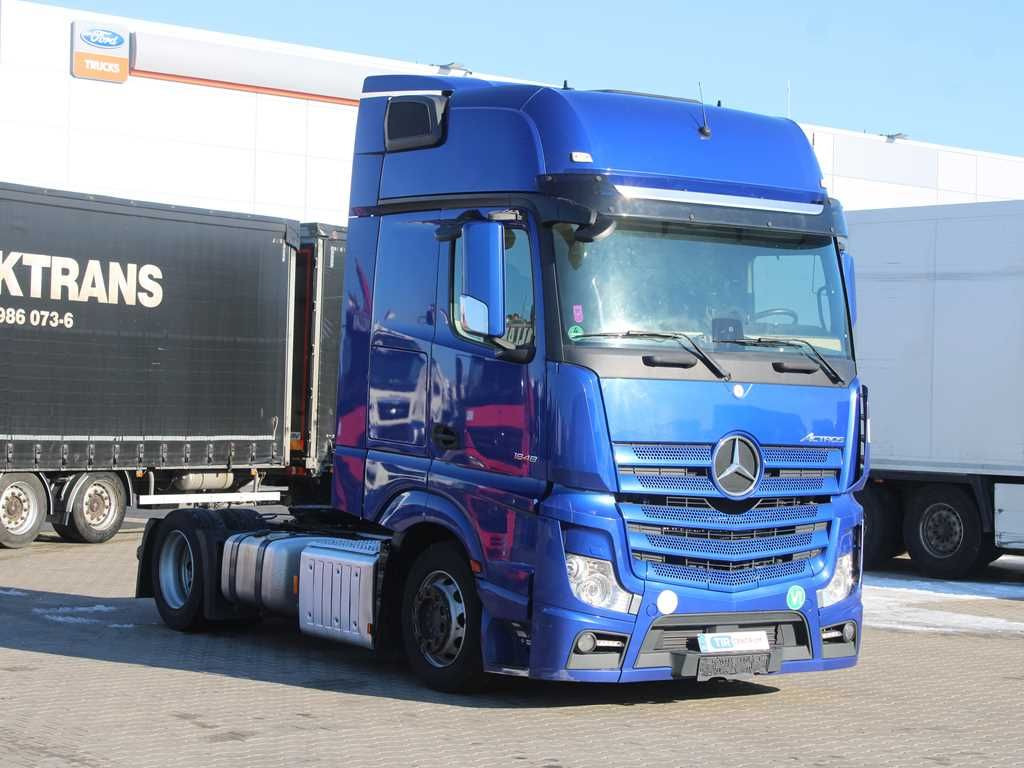 Tahač Mercedes-Benz Actros 1848, EURO 6, LOWDECK, PNEU 80%