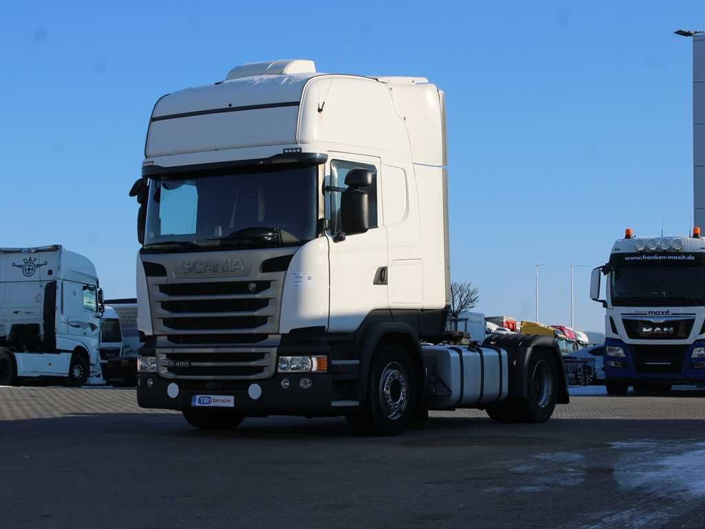 Tahač Scania R490, EURO 6, SECONDARY AIR CONDITIONING