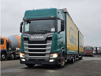 Plachtový nákladní auto SCANIA S 450