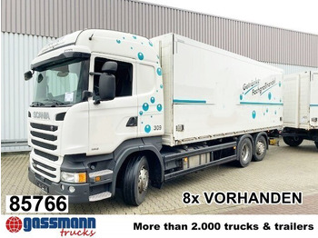 Skříňový nákladní auto SCANIA R 450