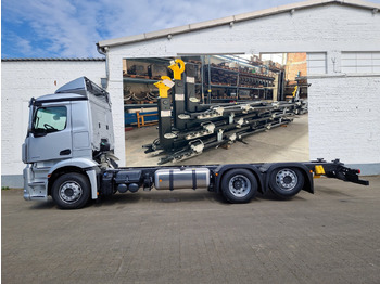 Hákový nosič kontejnerů MERCEDES-BENZ Actros 2553