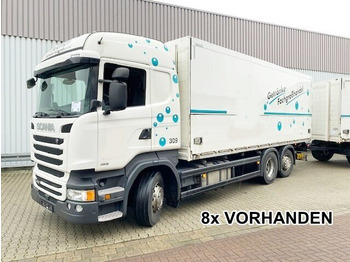 Skříňový nákladní auto SCANIA R 450