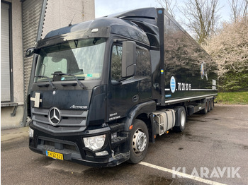 Skříňový nákladní auto MERCEDES-BENZ Actros