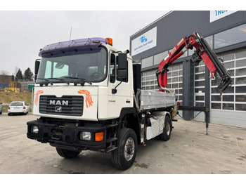 Auto s hydraulickou rukou MAN 19.464