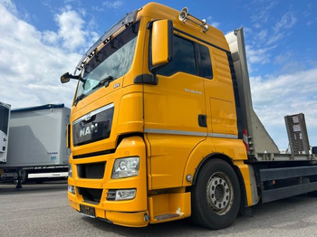 Nákladní automobil valníkový/ Plošinový MAN TGX 26.440 Baggertransporter, Retarder, E5: obrázek 3