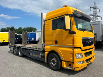 Nákladní automobil valníkový/ Plošinový MAN TGX 26.440 Baggertransporter, Retarder, E5: obrázek 4