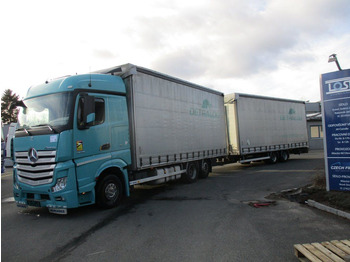 Plachtový nákladní auto MERCEDES-BENZ Actros 2542