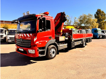 Nákladní automobil valníkový/ Plošinový, Auto s hydraulickou rukou Mercedes-Benz Atego 1530 mit Kran: obrázek 3