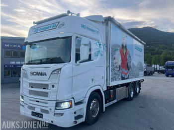 Skříňový nákladní auto SCANIA R