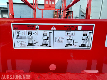 Pracovní plošina 2021 ELS LIFT EL10 sakselift - KUN 1,2 timer - nye batterier: obrázek 5