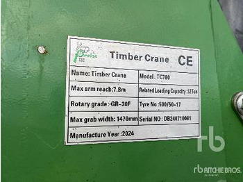 Nový Kombajn TIMBER CRANE PT TR 120 Pull Type (Unused): obrázek 5