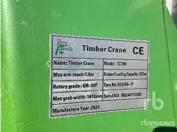 Nový Kombajn TIMBER CRANE TC 780 Pull Type (Unused): obrázek 5