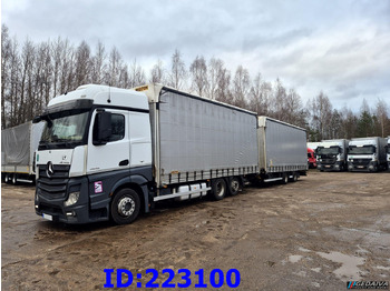 Plachtový nákladní auto MERCEDES-BENZ Actros 2542