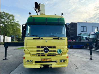 Nákladní automobil valníkový/ Plošinový, Auto s hydraulickou rukou Mercedes-Benz Actros 6X2 PALFINGER + FLY JIB + REMOTE CONTROL: obrázek 3