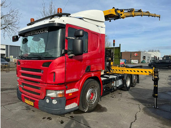 Auto s hydraulickou rukou SCANIA P 380