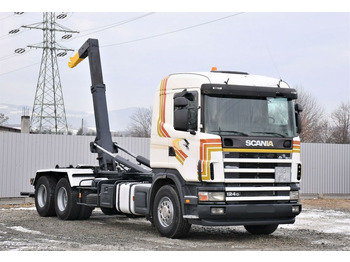 Hákový nosič kontejnerů SCANIA R124