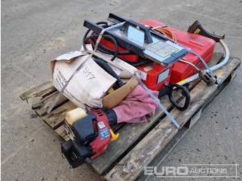 Stavební zařízení Pallet of Various Electric Tools, Wall Steamer, Petrol Strimmer: obrázek 4