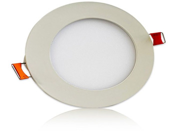 Stavební zařízení Unused LED Panel - Round - 8W Recessed 6500K (daylight) - 640 Lumens - IP20 - AC110-240V - Lifetime: 30,000 hours - LED SMD - LED Driver included- Dimensions: 110mm x 30mm - Mounting diameter: 100mm -: obrázek 2