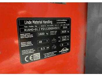 Retrak Linde R16HD-01: obrázek 5