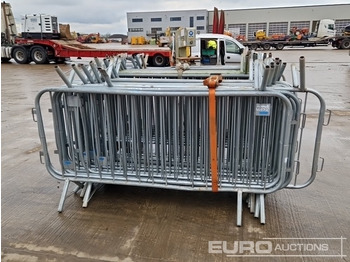 Stavební zařízení Bundle of Metal Pedestrian Safety Barriers (2 of): obrázek 4