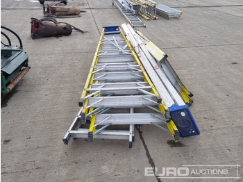 Stavební zařízení Fiberglass Step Ladders (3 of), Aluminium Step Ladders (2 of): obrázek 4