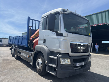 Sklápěč, Auto s hydraulickou rukou CAMION GRUA Y BASCULANTE MAN 26320: obrázek 4