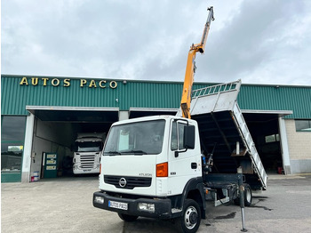 Sklápěč, Auto s hydraulickou rukou NISSAN CON GRUA Y CAJA DE ALUMINIO BASCULANTE: obrázek 3