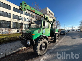 Auto s hydraulickou rukou UNIMOG