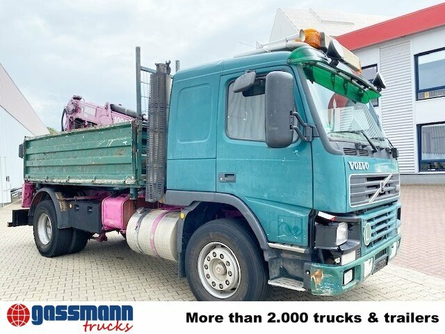 Sklápěč, Auto s hydraulickou rukou Volvo FM12-420 4x2 mit Heckkran Jonsered 1090,: obrázek 10