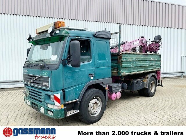 Sklápěč, Auto s hydraulickou rukou Volvo FM12-420 4x2 mit Heckkran Jonsered 1090,: obrázek 8