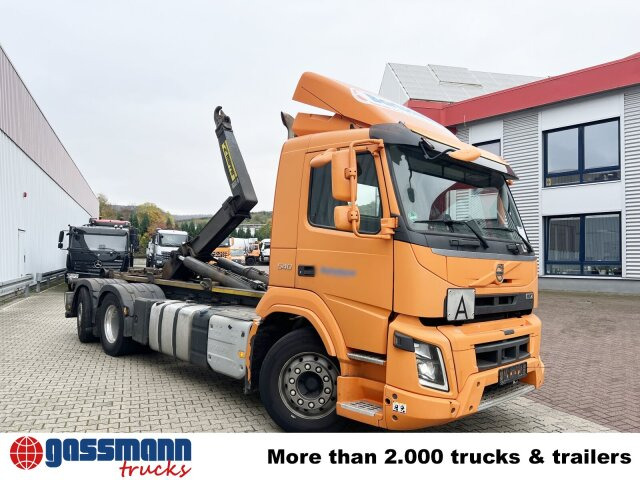 Hákový nosič kontejnerů Volvo FMX 540 6x2, Lenk-/Liftachse, Motorabtrieb: obrázek 8