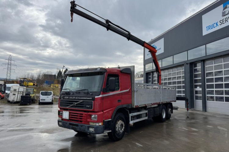 Auto s hydraulickou rukou, Nákladní automobil valníkový/ Plošinový Volvo FM-420 6x2 PK12080-3: obrázek 14