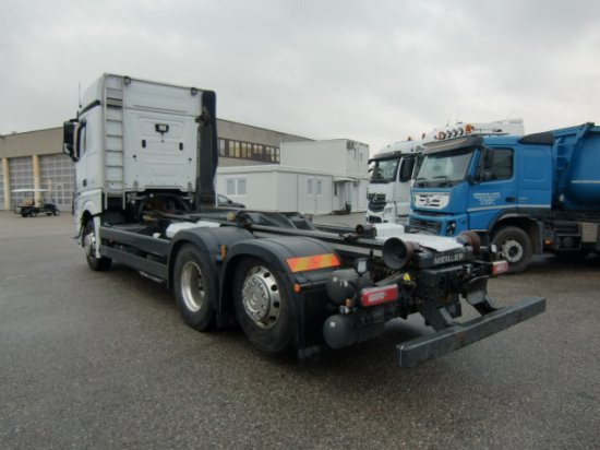 Hákový nosič kontejnerů Mercedes-Benz Actros 2553 6x2 Abroller, E6 ,Retarder, Gigaspace Meiller: obrázek 6