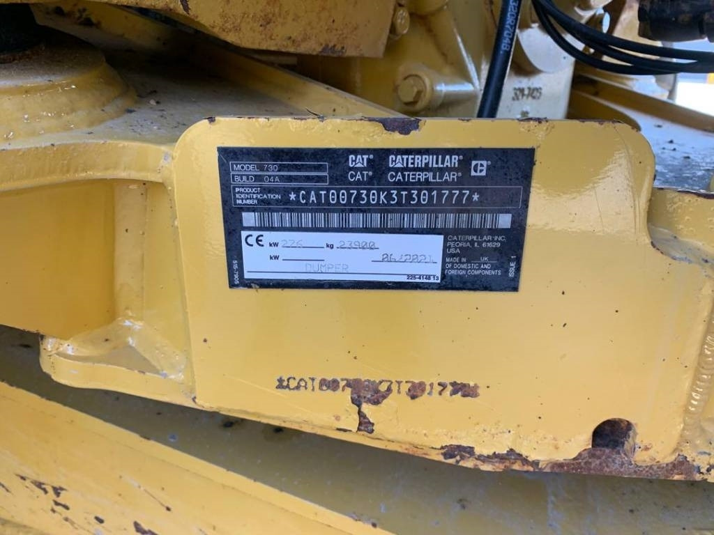 CAT 730 (Low hours:1652 idle hours)  leasing CAT 730 (Low hours:1652 idle hours): obrázek 9