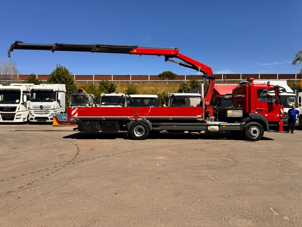 Nákladní automobil valníkový/ Plošinový, Auto s hydraulickou rukou Mercedes-Benz Atego 1530 mit Kran: obrázek 10