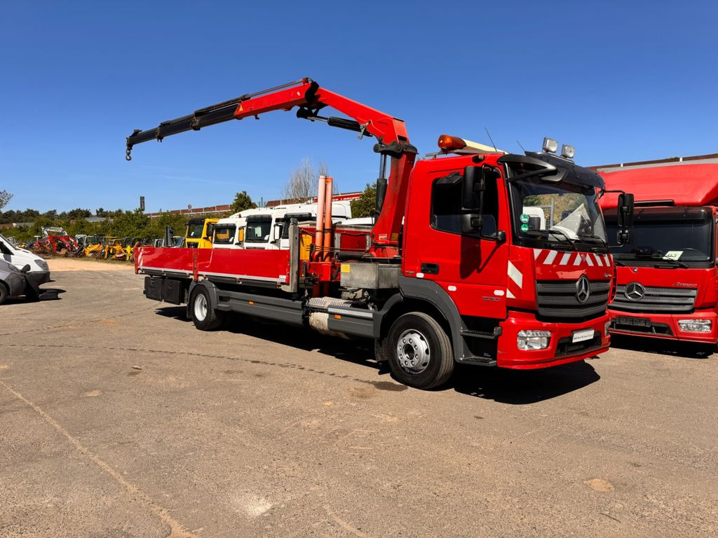 Nákladní automobil valníkový/ Plošinový, Auto s hydraulickou rukou Mercedes-Benz Atego 1530 mit Kran: obrázek 9