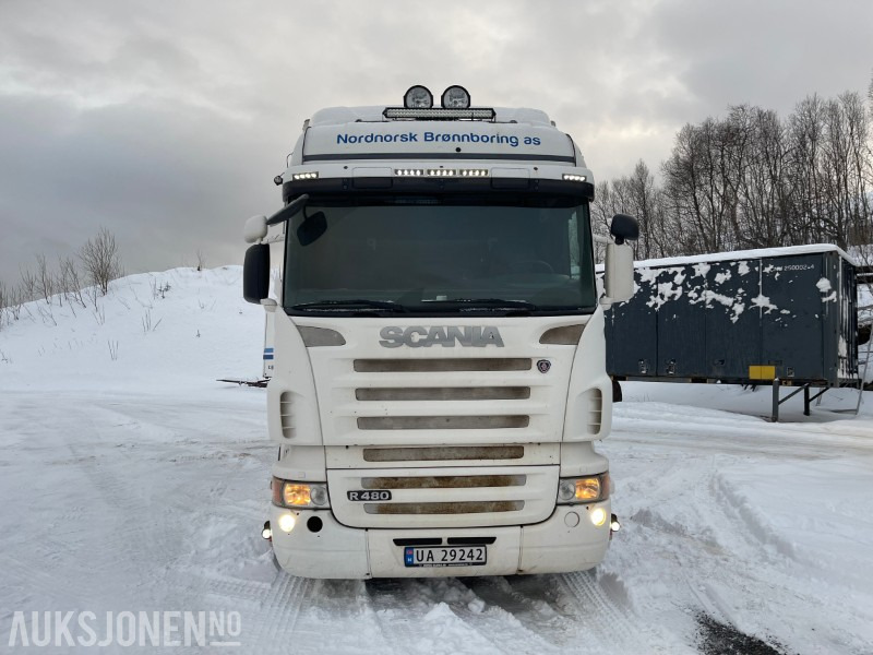 Skříňový nákladní auto 2009 Scania 480 R-serie Skapbil med sideåpning og baklift: obrázek 10