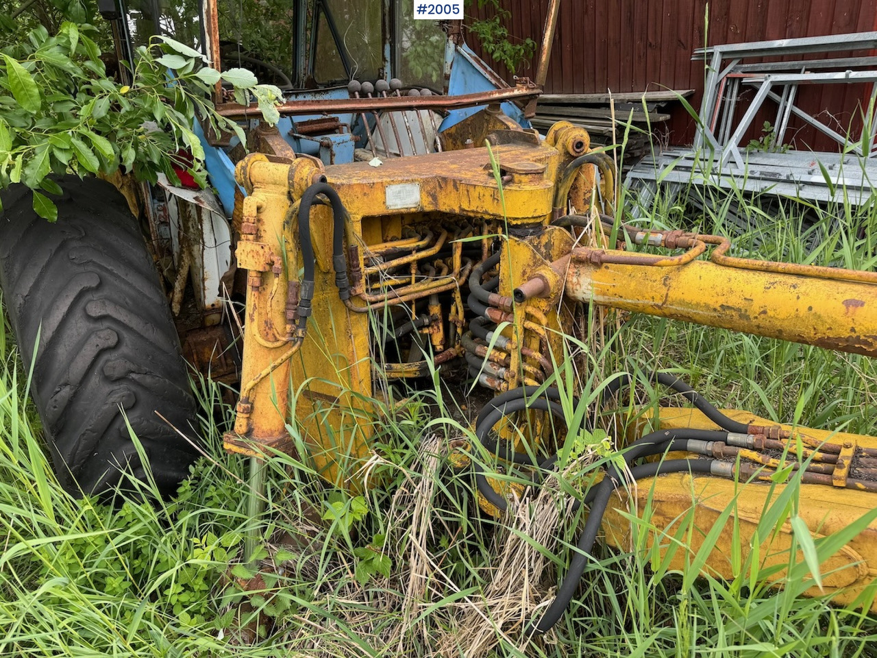 Traktor 1977 Ford 5000 w/Hymas 4 digger: obrázek 14