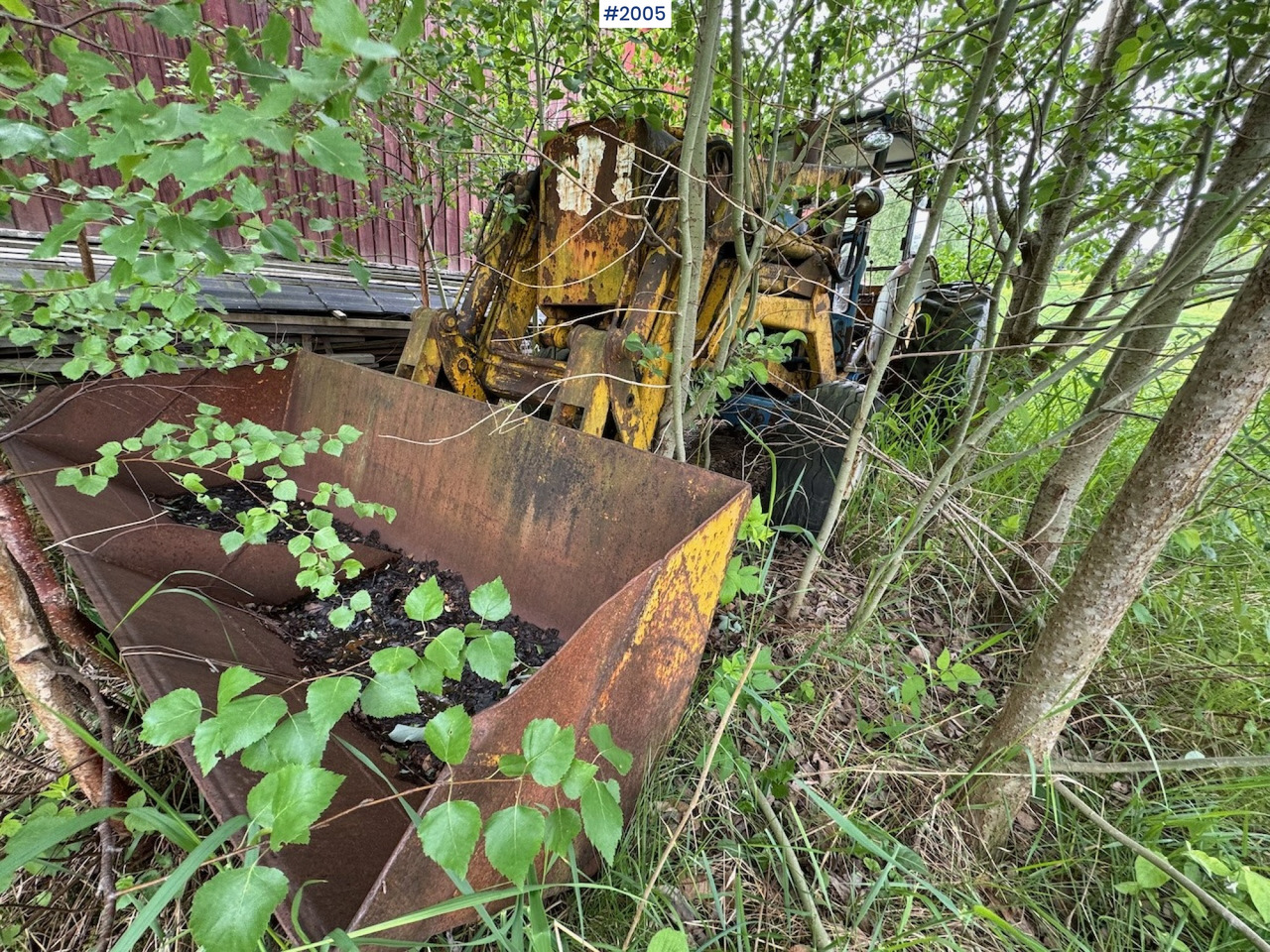 Traktor 1977 Ford 5000 w/Hymas 4 digger: obrázek 6