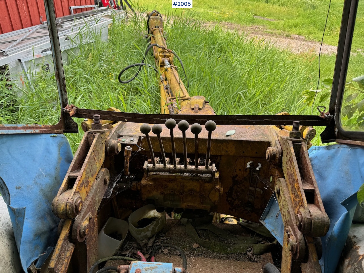 Traktor 1977 Ford 5000 w/Hymas 4 digger: obrázek 10