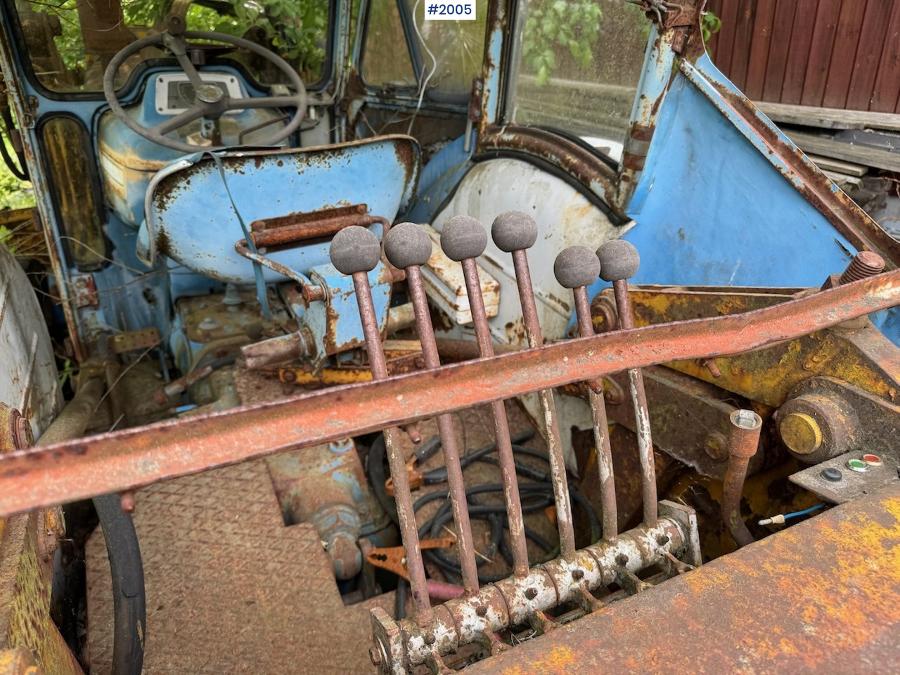 Traktor 1977 Ford 5000 w/Hymas 4 digger: obrázek 11