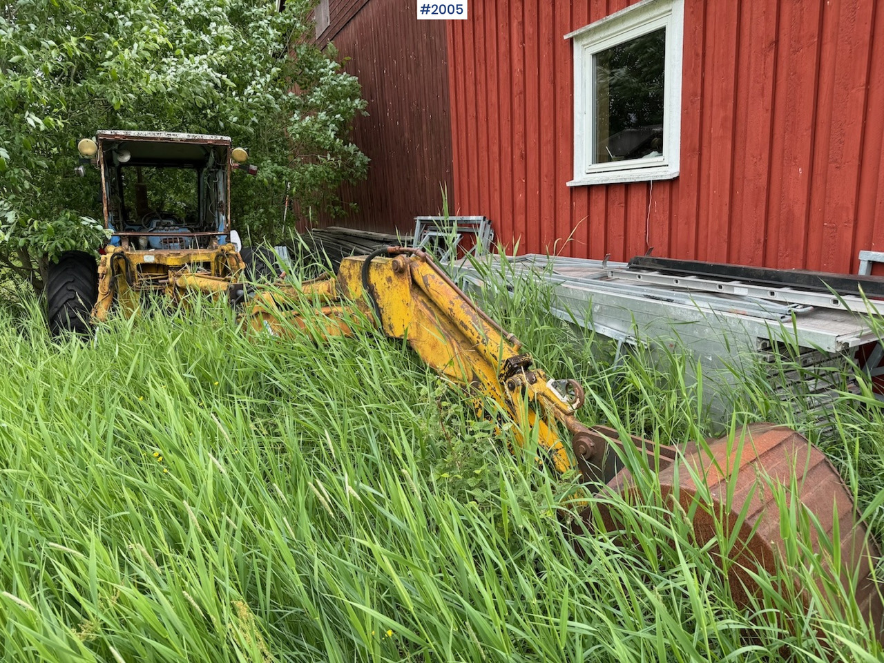 Traktor 1977 Ford 5000 w/Hymas 4 digger: obrázek 15