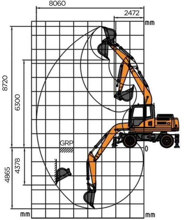 Nový Kolesové rýpadlo NEW MAXUS Cummins 14 TON Excavator Warranty up to 10 Years  НОВА екскаватор MAXUS Cummins 14 ТОН Гарантія до 10 Років  NOWA koparka MAXUS Cummins 14 TON Gwarancja do 10 LAT: obrázek 9