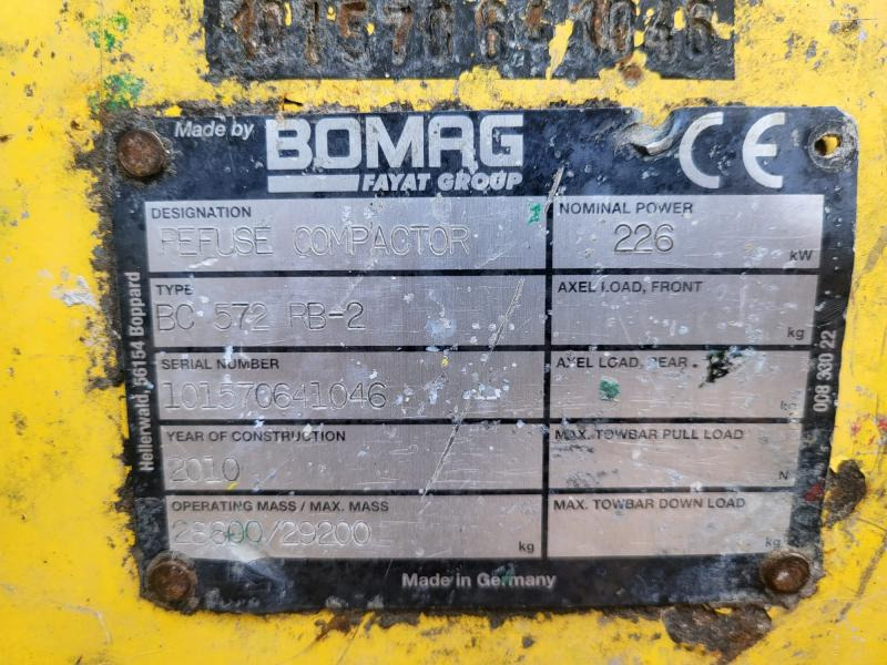 Kompaktor Bomag BC572RB 2: obrázek 14